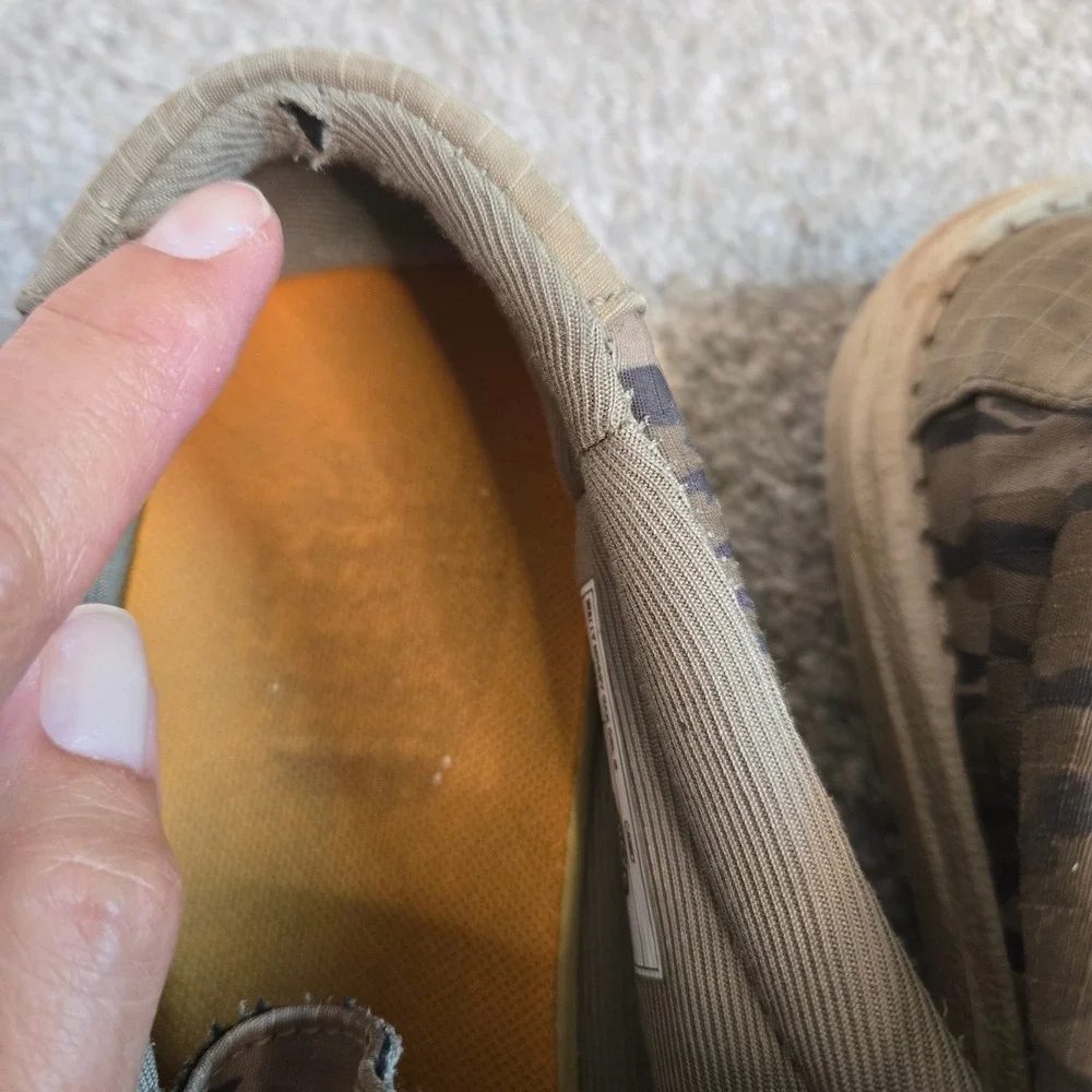 Hey Dude Wally Mossy Oak Bottomland Camo Mens Slip On Loafers 40586-960 Size 9